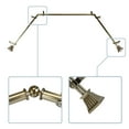 thumbnail image 1 of Wolfgang 13/16" Dia Bay Window curtain rod 20"-36", 38"-72" - Antique Brass,(ABay-01-4), 1 of 3
