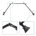 thumbnail image 1 of Wolfgang 13/16" Dia Bay Window curtain rod 20"-36", 38"-72" - Black,(ABay-01-2), 1 of 4
