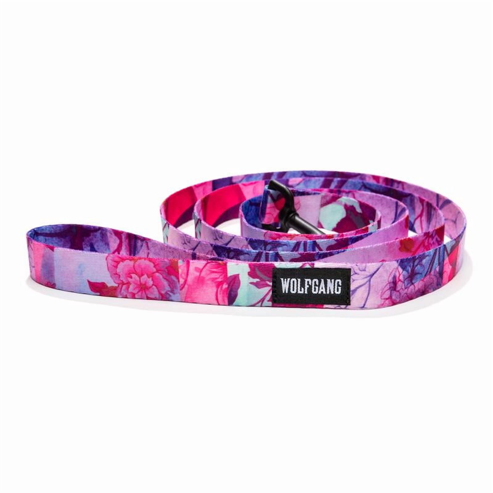 Wolfgang Premium Nylon Buckles Dog Leash for Large Dogs Training & Walking Dog Accessories Daydream Print, 1 Inch x 6 Ft
