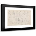 thumbnail image 1 of Wolfgang Adam Töpffer 18x14 Black Modern Framed Museum Art Print Titled - The Morons of Valais, 1 of 5