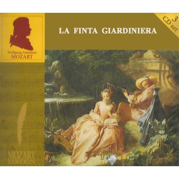 Wolfgang Amadeus Mozart La Finta Giardiniera (Drama giocoso in tre atti, KV 196) (CD)