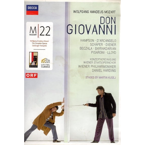 Wolfgang Amadeus Mozart - Don Giovanni DVD NEW
