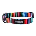 thumbnail image 1 of Wolfgang Heavy Duty, Adjustable Wide Venture Dog Collar With Quick Release Nylon Buckle for Walking & Training, Quetzal Print, X-Large, 1 of 6