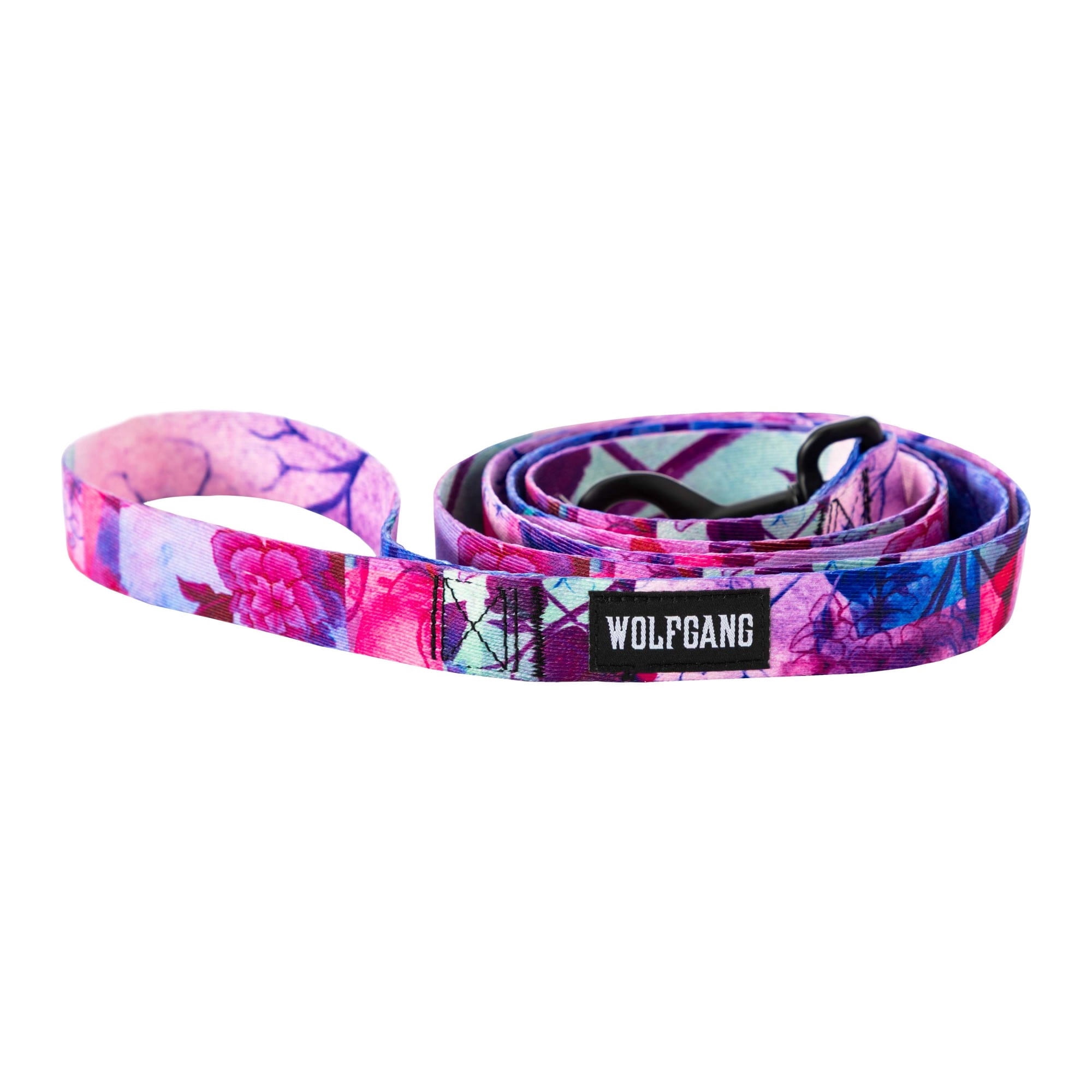 Wolfgang Heavy Duty Dog Leash, Pull-Tested to Over 800 lbs for Walking & Training, Daydream Print, Large
