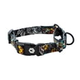 thumbnail image 1 of Wolfgang Heavy Duty Martingale Dog Collar with Quick Release Nylon Buckle for Walking & Training, LosMuertos Print, Medium, 1 of 1