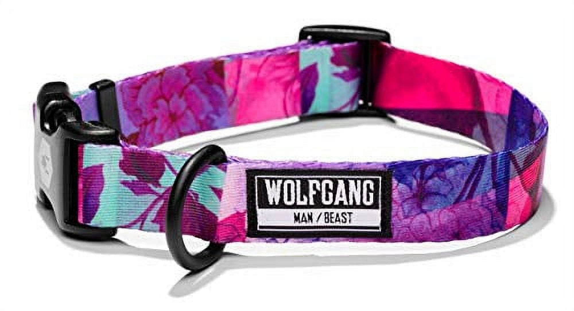 Wolfgang Premium Adjustable Dog Training Collar, Made in USA, Daydream