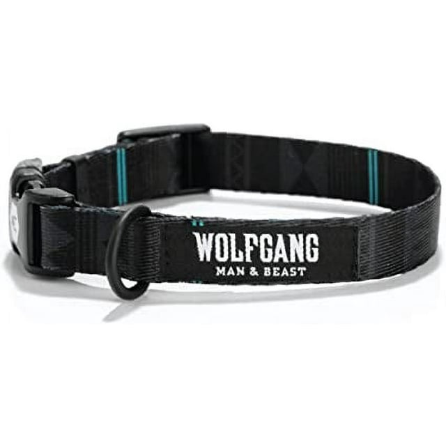 Wolfgang Premium Adjustable Dog Training Collar, Made in USA, NightOwl