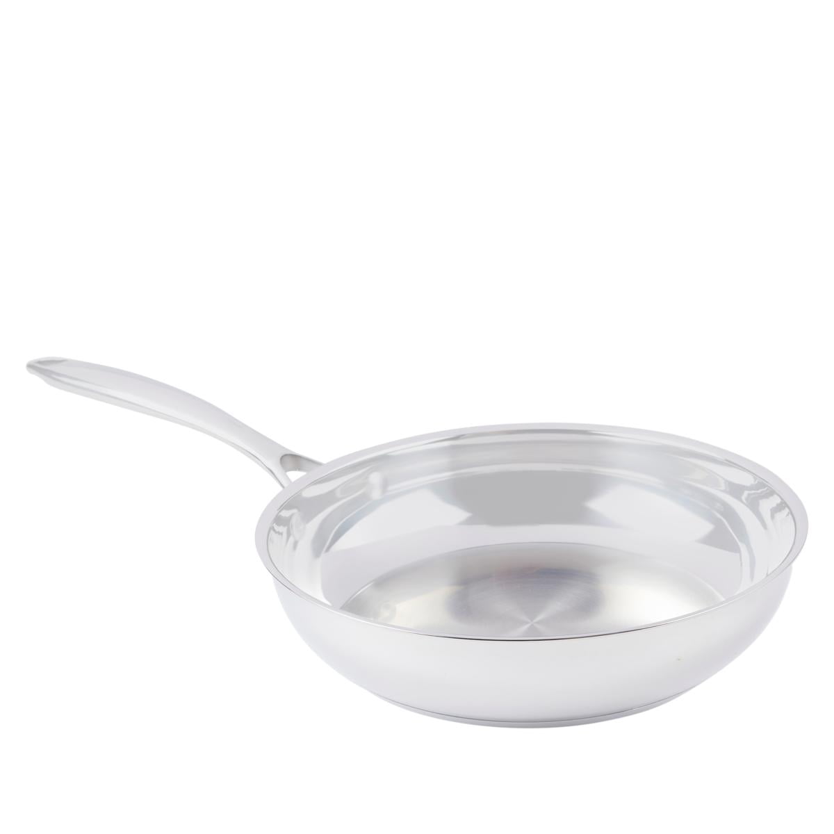 Wolfgang Puck 3 Qt Bistro Stainless 10 Skillet Chicken Fryer Pot Saute Pan  Lid
