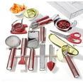 thumbnail image 1 of Wolfgang Puck 11-Piece Complete Kitchen Tool Kit Set ~ Red, 1 of 4