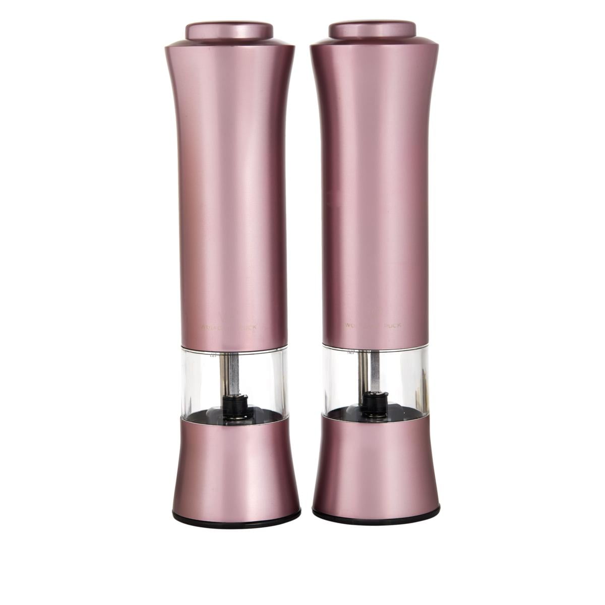 Wolfgang Puck 2-pack One-Button Touch Spice Mills (Renewed)