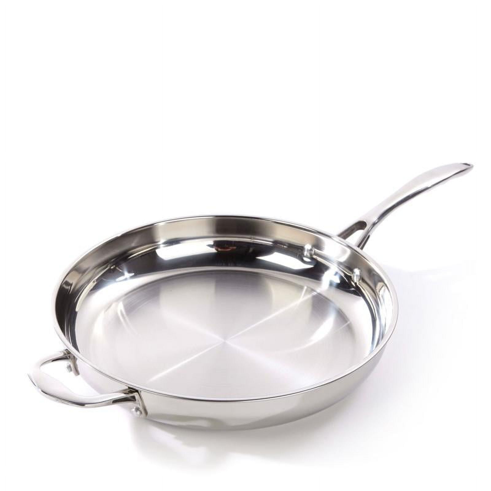 Wolfgang Puck 10 Inch Stainless Steel Skillet With Lid