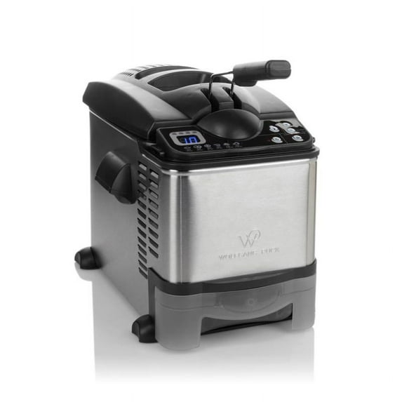 Wolfgang Puck Stainless Steel 3.5-Liter Digital Deep Fryer