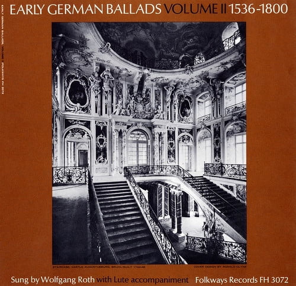 Wolfgang Roth - Early German Ballads 2: 1536-1800 - World / Reggae - CD