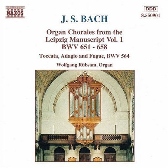 Wolfgang Rubsam - Organ Chorales from the Leipzig Manuscript 1 - Music & Performance - CD