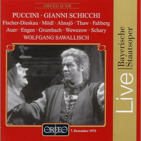 Wolfgang Sawallisch - Gianni Schicchi - Music & Performance - CD