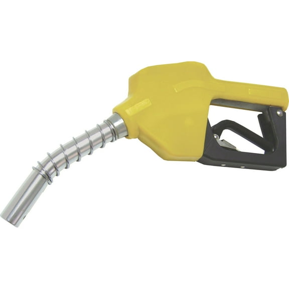 Wolflube Automatic Nozzle  1/2in  for Fuel  Yellow