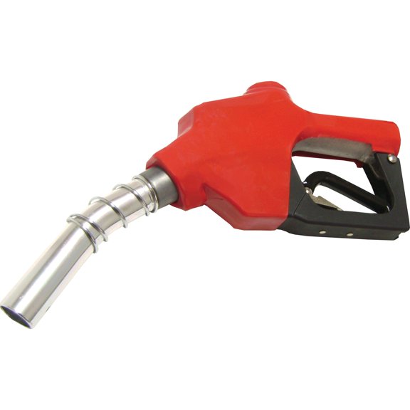 Wolflube Automatic Nozzle  1in  for Fuel  Red