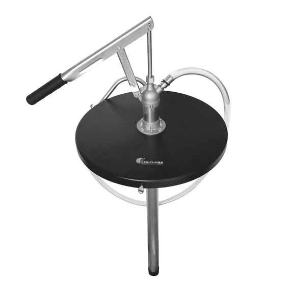 Wolflube Manual Oil Pump - Lever Action - For 5 gal Pail - Free Flow Rate 2.14 oz/stroke