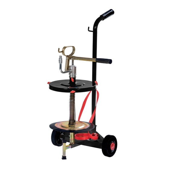 Wolflube Wheeled manual transfer grease pump for 35 lbs /5 gallon pail