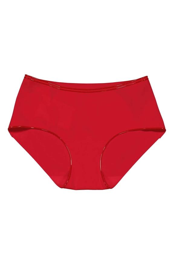 Ladies Lipstick Stretchy Swim Line Swimpanty, Size X-Small