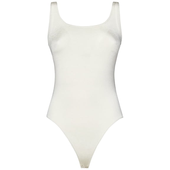 Wolford Slim Fit Butter-Colored Knit Top (Women's)