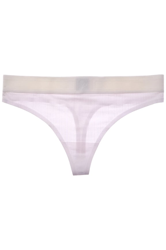 womens Beauty Thong, XL, White