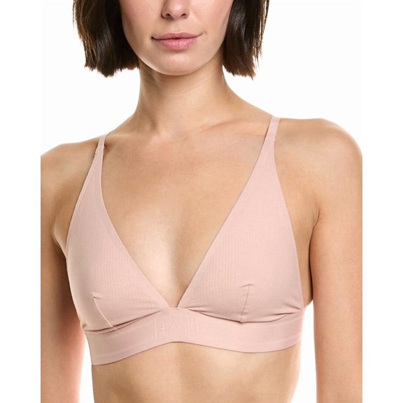 Wolford womens Triangle Bralette, l, Pink