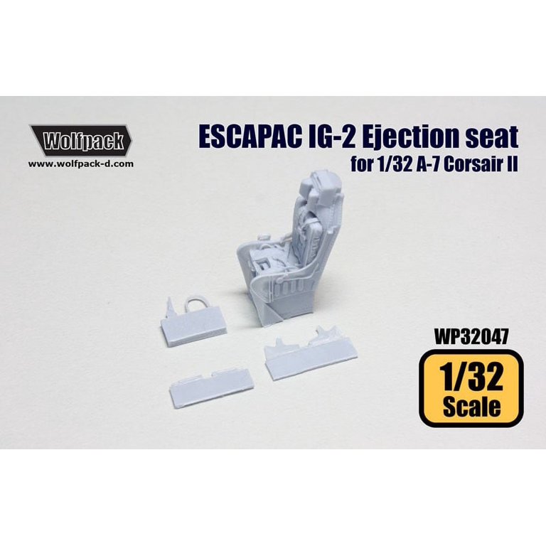 Wolfpack 1/32 ESCAPAC IG-2 Ejection seat for A-7 Corsair II WP32047 Wolfpack 1/32 ESCAPAC IG-2 Ejection seat for A-7 Corsair II WP32047