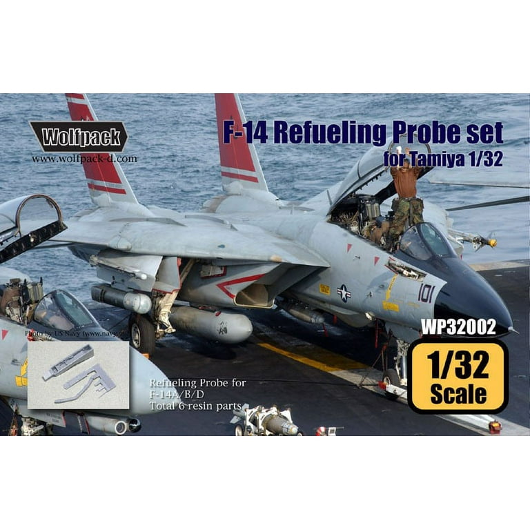 Wolfpack 1/32 scale resin F-14 Refueling Probe set - WP32002 - for Tamiya Wolfpack 1/32 scale resin F-14 Refueling Probe set - WP32002 - for Tamiya
