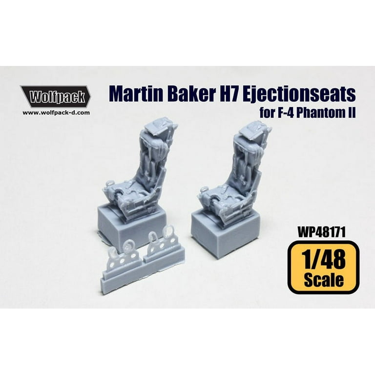 Wolfpack 1/48 scale resin Martin Baker Mk. H7 Seats F-4 Phantom - WP48171 Wolfpack 1/48 scale resin Martin Baker Mk. H7 Seats F-4 Phantom - WP48171