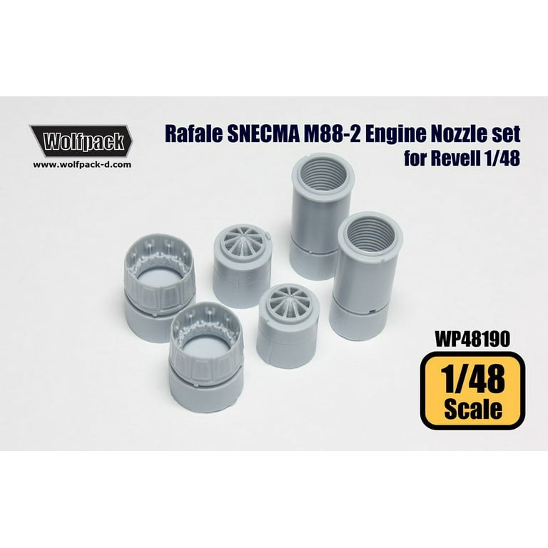 Wolfpack 1/48 resin Rafale SNECMA M88-2 Engine Nozzle for Revell - WP48190 Wolfpack 1/48 resin Rafale SNECMA M88-2 Engine Nozzle for Revell - WP48190