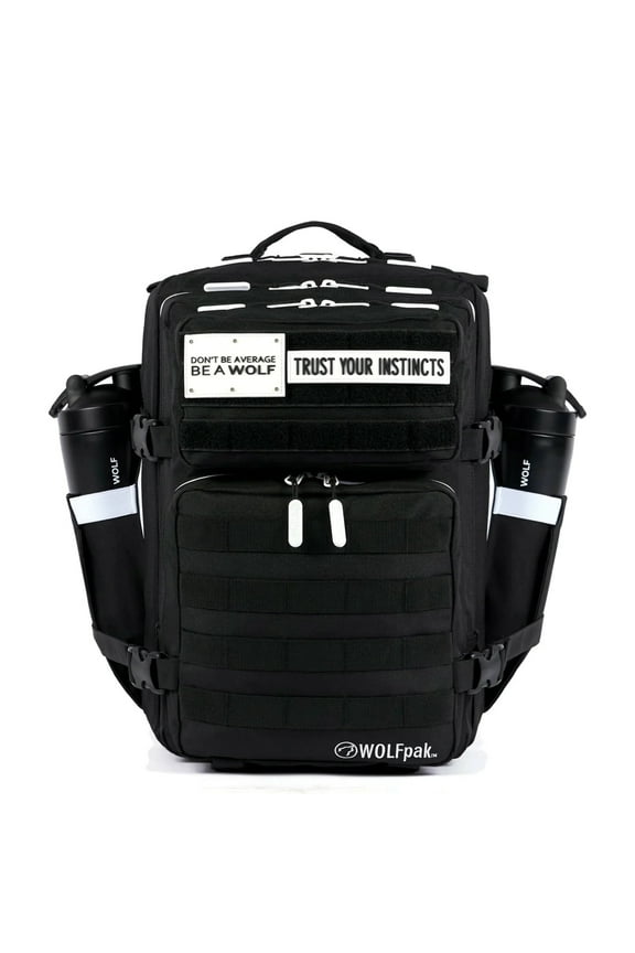 35L Backpack Alpha Black White Accents