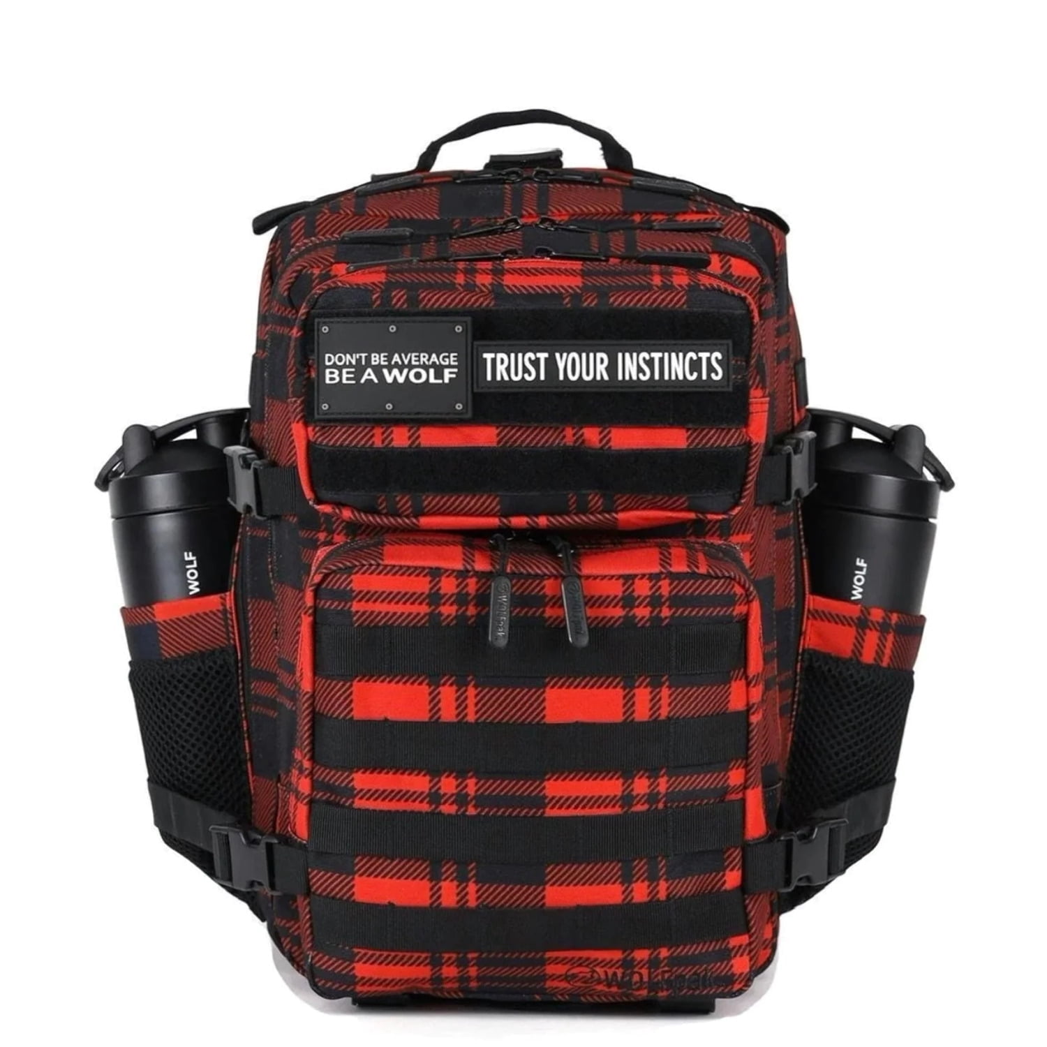 Wolfpak 35L Backpack Buffalo Red Plaid - Walmart.com display picture 2