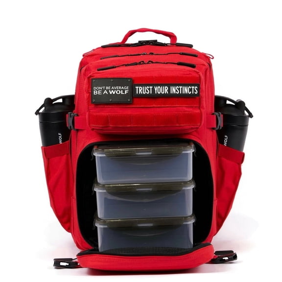 Wolfpak 35L Elite Red Meal Prep Management