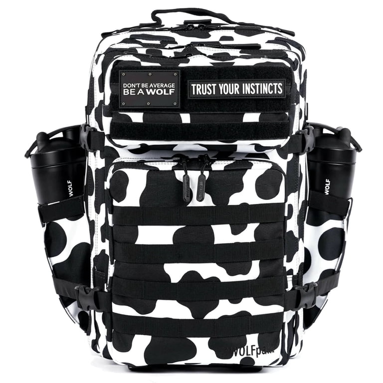 Wolfpak 45L Backpack Black White Cow - Walmart.com