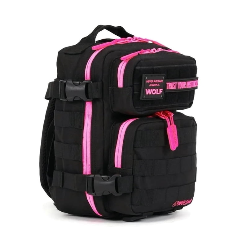 Wolfpak 9L Backpack Mini Black Neon Pink - Walmart.com Wolfpak 9L Backpack Mini Black Neon Pink - Walmart.com