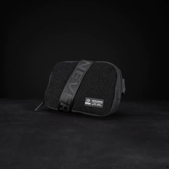 Wolfpak Crossbody Pack Alpha Black Velcro Front