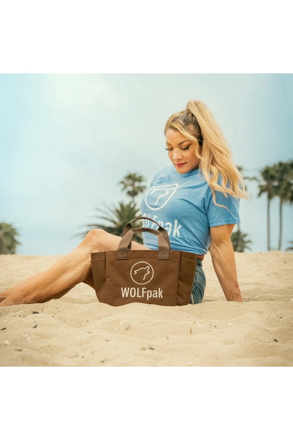 Mini Tote Bag Mocha Brown