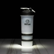 Wolfpak Shaker Bottle With Storage Compartments