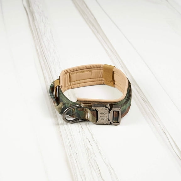 Wolfpak Tactical Nylon Dog Collar Camo