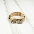 thumbnail image 1 of Wolfpak Tactical Nylon Dog Collar Khaki, 1 of 7