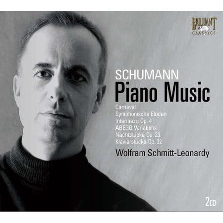 Wolfram Schmitt-Leonardy - Piano Music - Music & Performance - CD