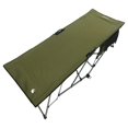 thumbnail image 1 of Wolftraders Turbocot Quick Collapsing Hammock Style Camping Cot, Olive Green, 1 of 8