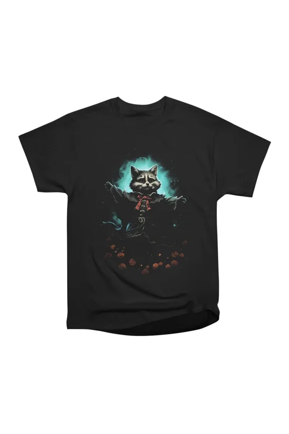 Wolfy Wizard T-Shirt Tee Gift For Him Merch For Her Apparel For Friend