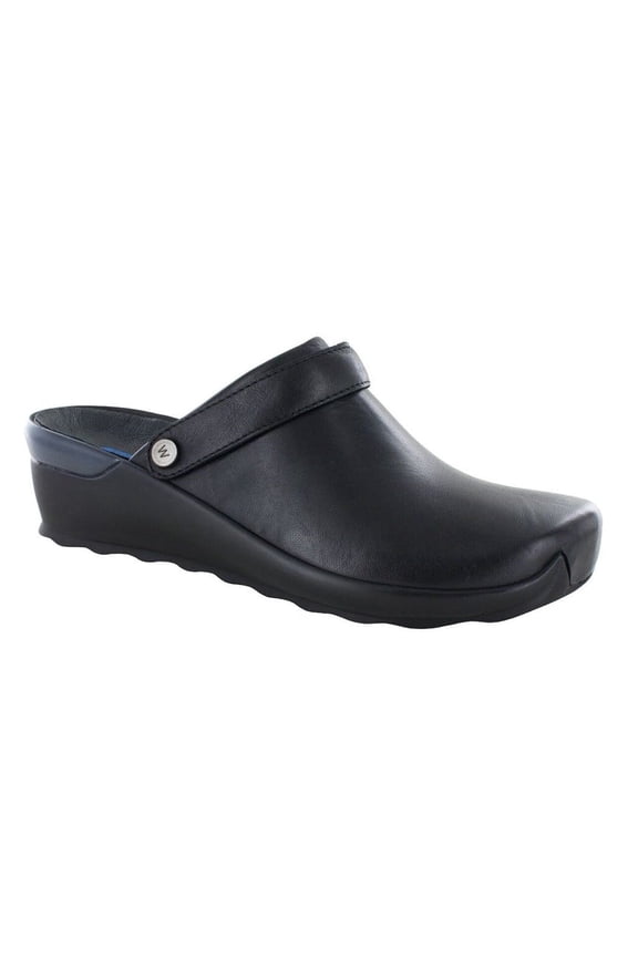 Women's Bi Convertible Comfortable Clogs, Black, Size EU 38