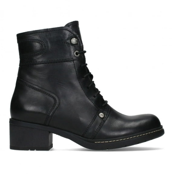 Wolky Women's Red Deer Water-Resistant Side Zipper Heeled Boots, Black, Size EU 41 (01270)