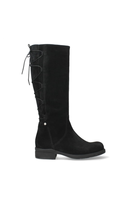 Women's LONGVIEW Block Heel Knee-High Boots, Black, Size EU 39