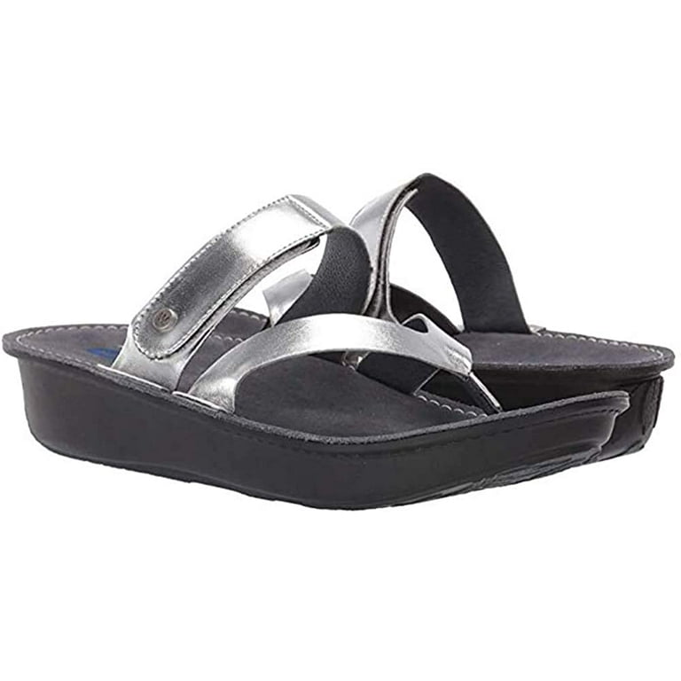 Wolky Women s Tahiti Hook and Loop Fastener Adjustable Sandals