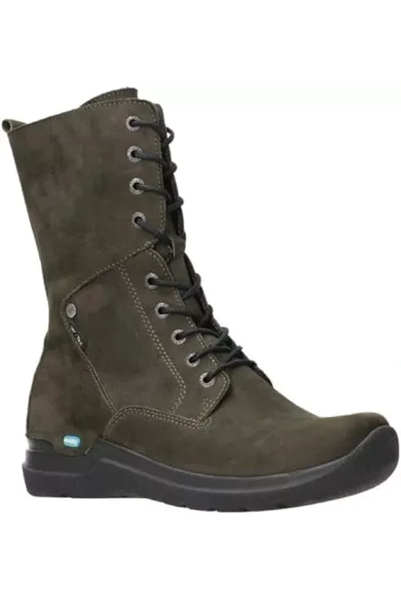 Women's Zigzag WR Cactus Waterproof Lace-Up Mid-Calf Boots, Size EU 36