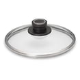 thumbnail image 1 of Woll Tempered Glass with Stainless Steel Rim and Vented Knob Round Lid, 8-Inch Diameter, 8", Clear, 1 of 2